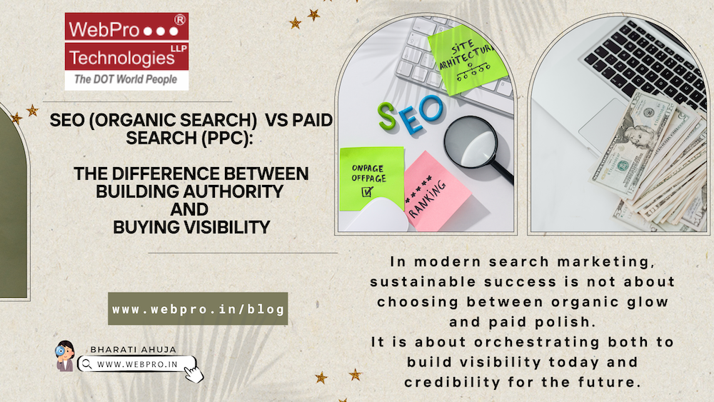 SEO (Organic Search) vs Paid Search (PPC): The Difference Between Building Authority and Shopping Visibility