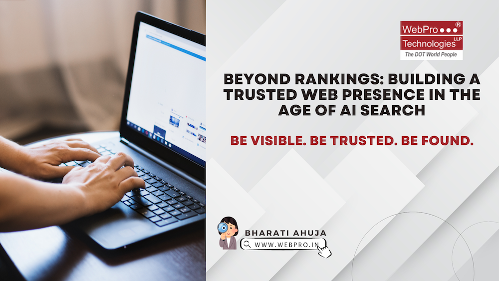 Building a Trusted Web Presence in the Age of AI Search